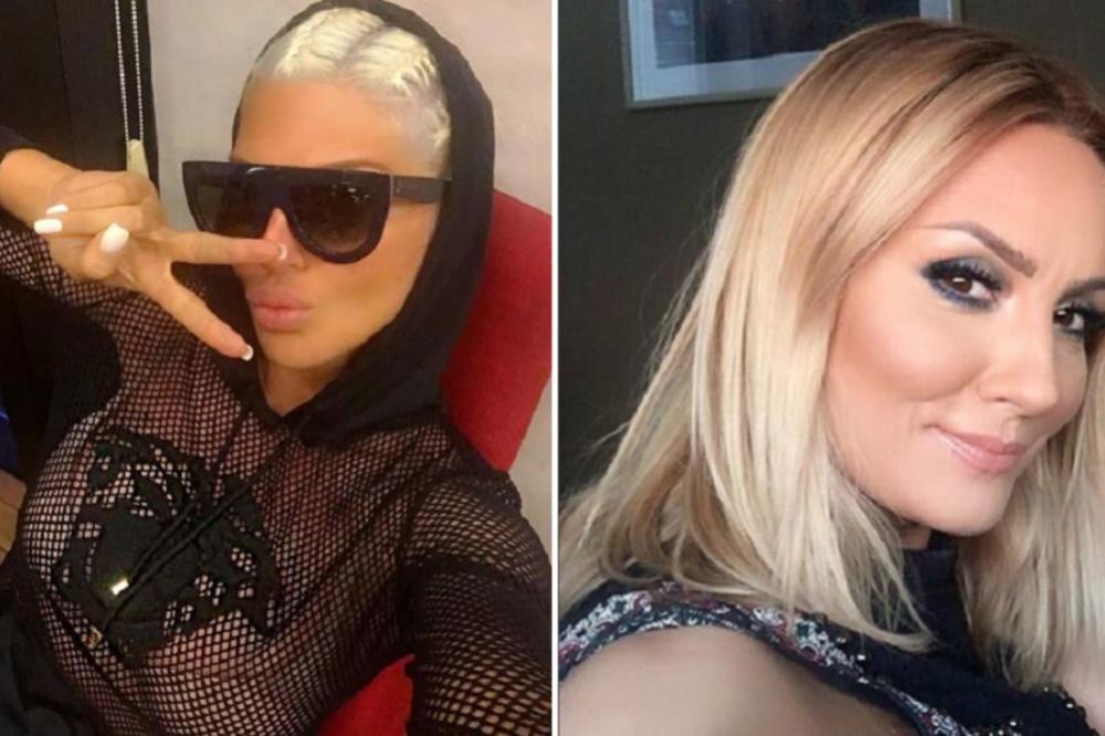 Jedna nadrndana, druga joj se smeje: Prvi susret JK i Goce posle svađe u školi, i to sa decom!  (FOTO)