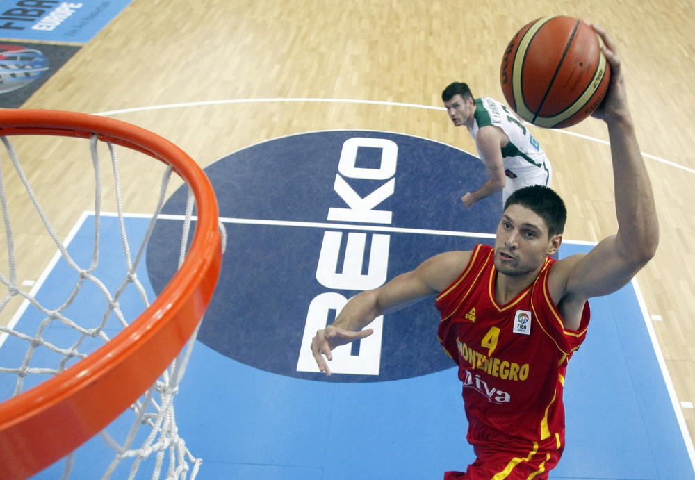 Nikola Vučević, reprezentativac Crne Gore  