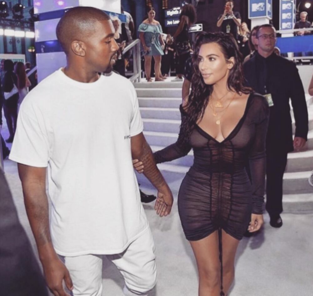 Kim Kardašian, Kanje Vest