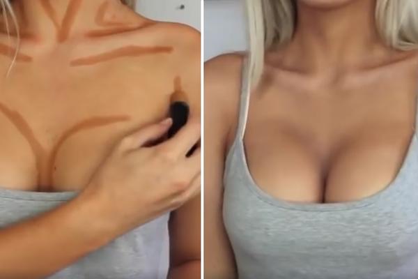 Šminka za grudi je novi svetski hit! Morate je probati! (VIDEO)