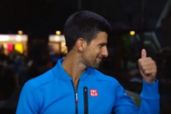 Naravno da su Srbi glavni na US openu! Dok je Đoković davao intervju, naši navijači napravili su šou! (VIDEO)