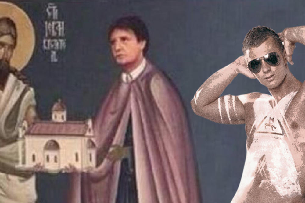 SNS starletan osvanuo na fresci pored sveca Gašića! (FOTO)