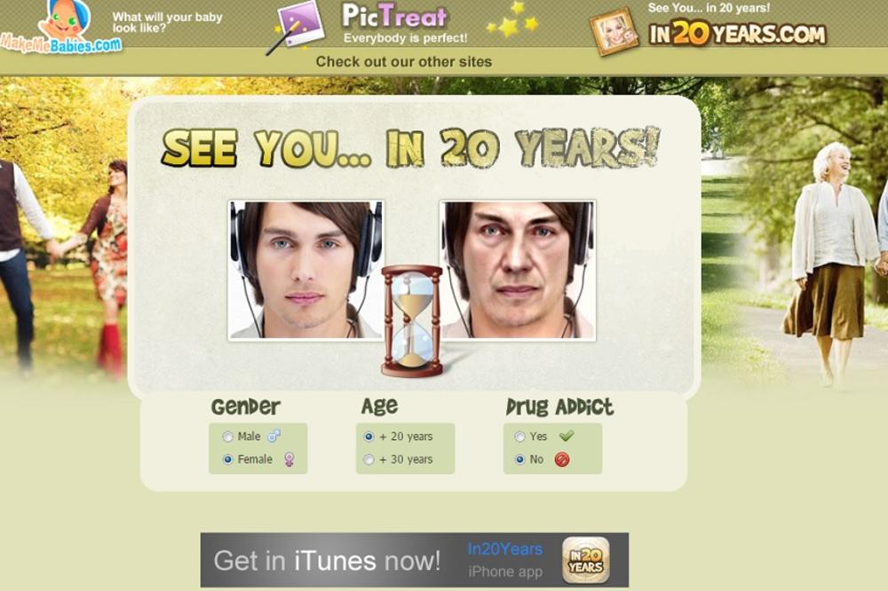 Isprobaj, ako smeš! Kako ćeš izgledati za 20 godina? (FOTO)