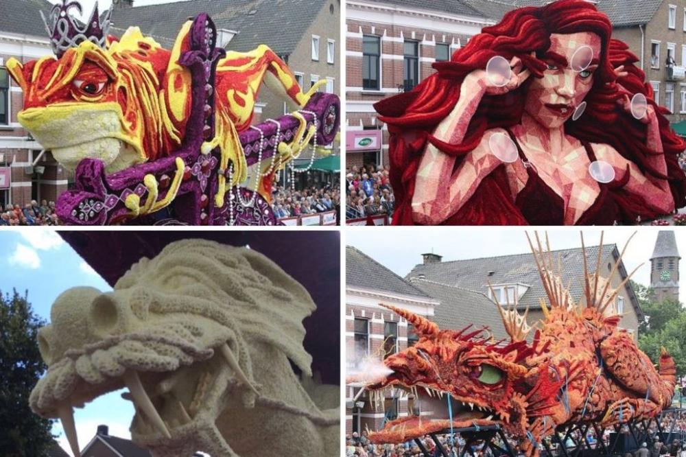 11 džinovskih skulptura napravljenih samo od jedne vrste cveća (FOTO) (VIDEO)