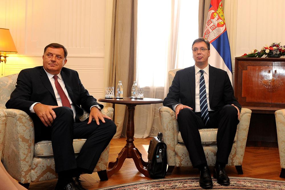 Dodik i Vučić ponovo o referendumu: Srpska ne popušta!