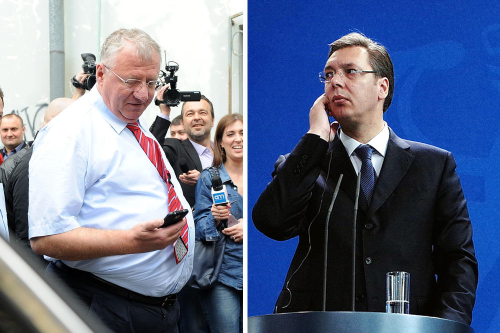 TAJNA VUČIĆEVOG PRVOG TELEFONA! Šešelju ga poklonio čuveni biznismen, koštao je 12.000 maraka!