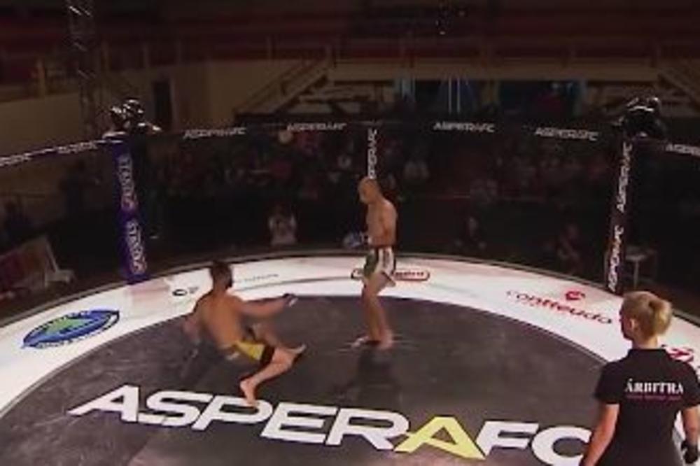 Koliko ti je dovoljno za nokaut? Ma završavam borbu za pet sekundi! (VIDEO)