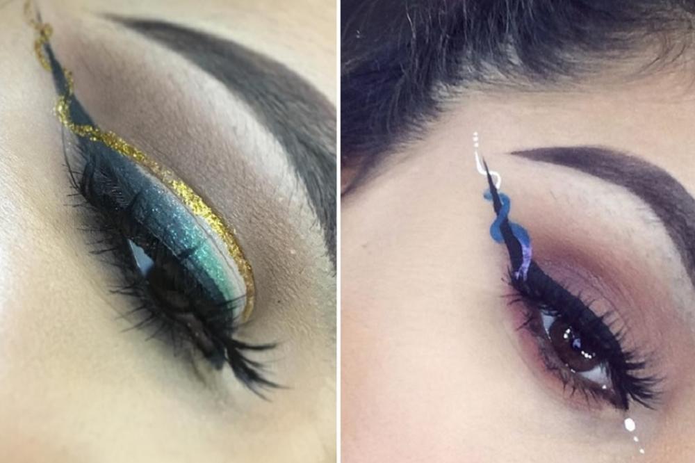 Najnoviji beauty trend za ovu jesen je šašavi ajlajner u obliku trakice (FOTO)