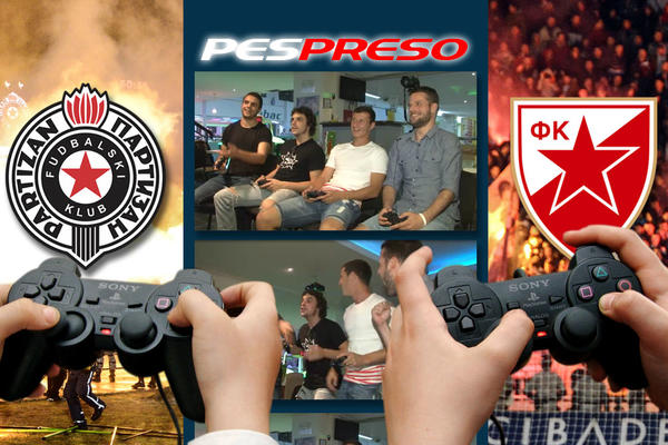 PESPRESO: Igrali smo Sony s fudbalerom Zvezde i ljutim Grobarom! Evo kako smo se proveli! (FOTO) (VIDEO)