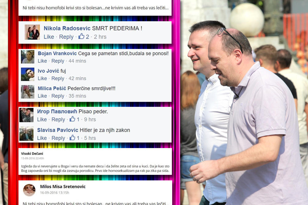 Umrite pederi, dabogda vam se seme zatrlo! Ovako su Espreso gejevi prošli na Fejsbuku! (FOTO)