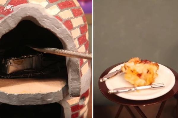 Najmanja lazanja na svetu se pravi od pravih sastojaka i može se pojesti u jednom zalogaju (VIDEO)