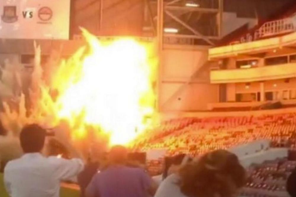 Eksplozija raznela jedan od najpoznatijih stadiona na svetu! (FOTO) (VIDEO)