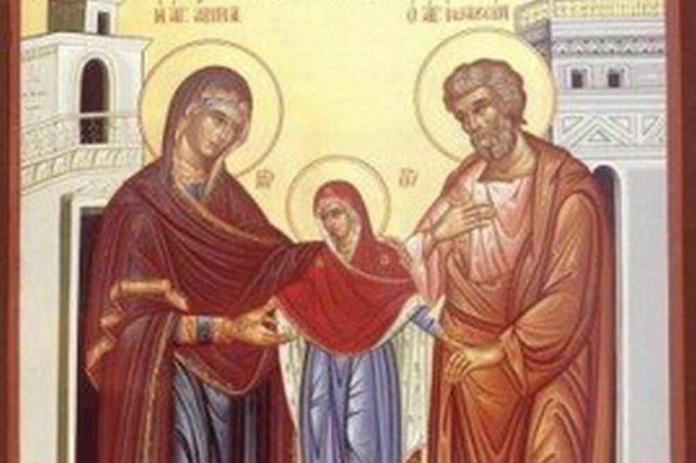 Slava, Sveti Joakim i Ana