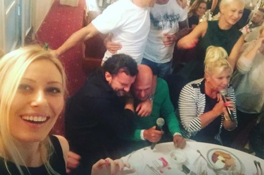 Čestitamoo! Kakav lom: Lukas, Šaban i Snežana se raspištoljili na proslavi rođenja male Eme! (VIDEO)