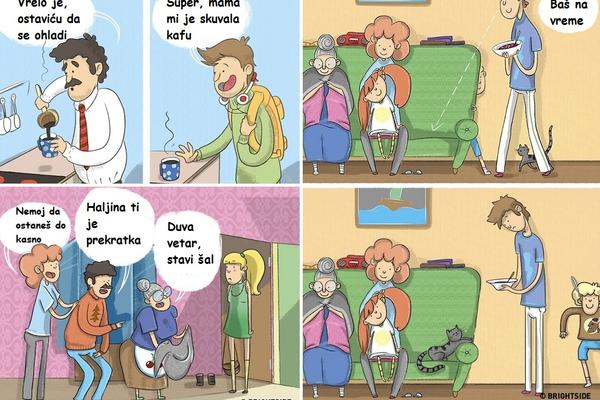 13 ilustracija koje najtačnije opisuju kakav je život u velikoj porodici (FOTO)