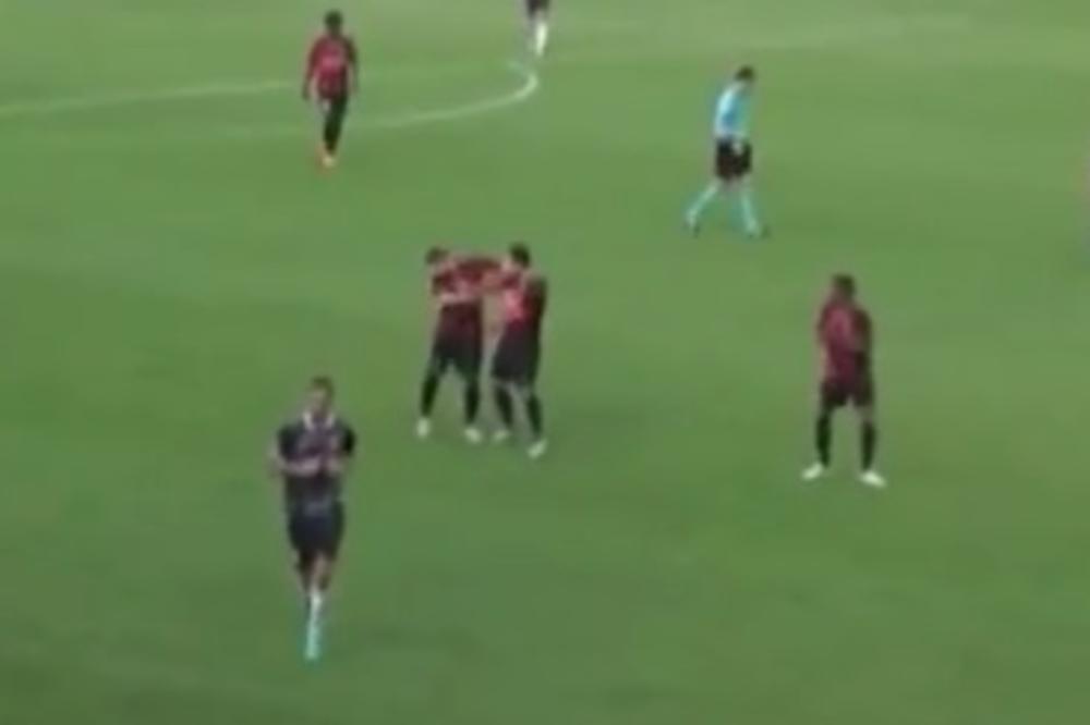 Ono što se odigralo na utakmici Prve srpske lige, u svetu se dešava jednom u 10 godina! (VIDEO)
