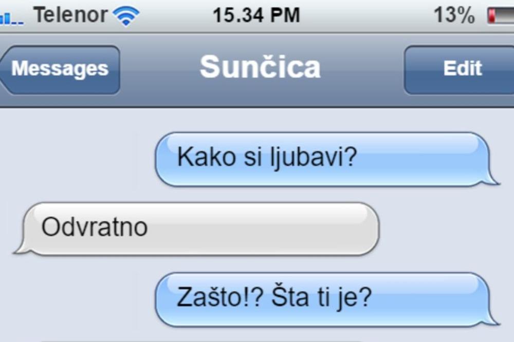 Prvo ju je doveo do suza ovom porukom, a onda su se suze pretvorile u radosnice!