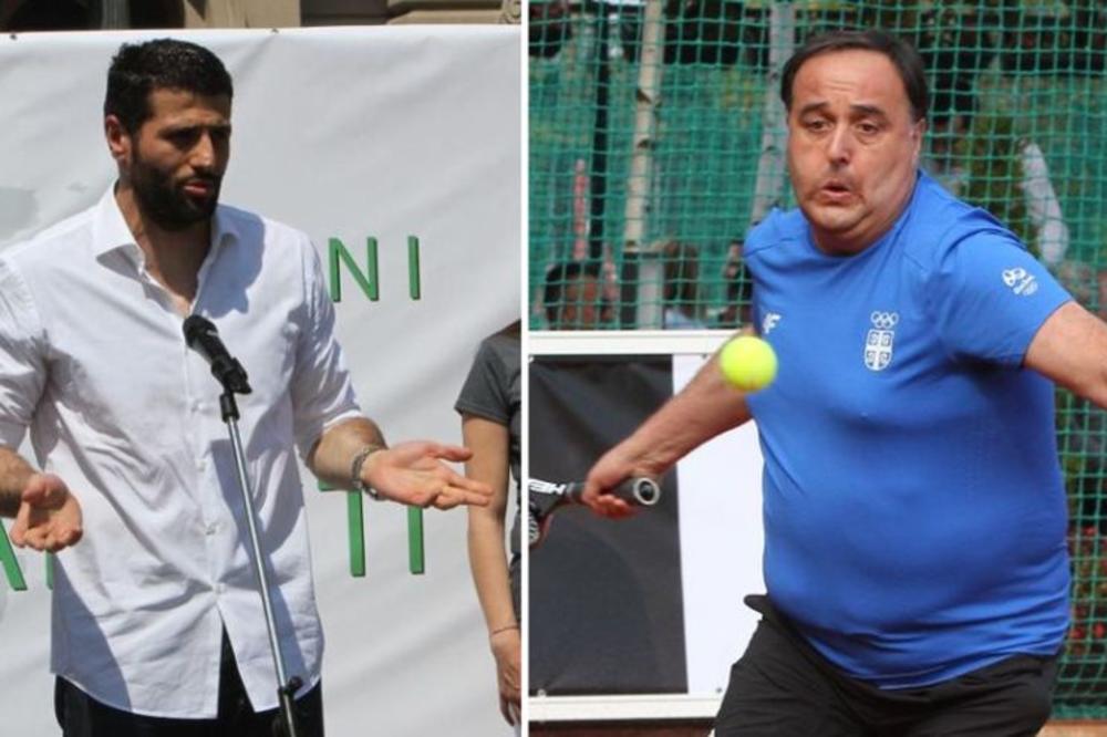 Kad je video Babića kako igra tenis Šapiću laknulo: Poraz od svestranog sportiste sad manje boli! (FOTO)