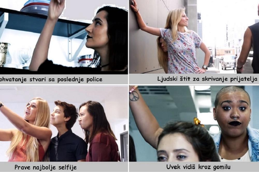 8 stvari u kojima su visoke devojke najbolje! (GIF) (VIDEO)