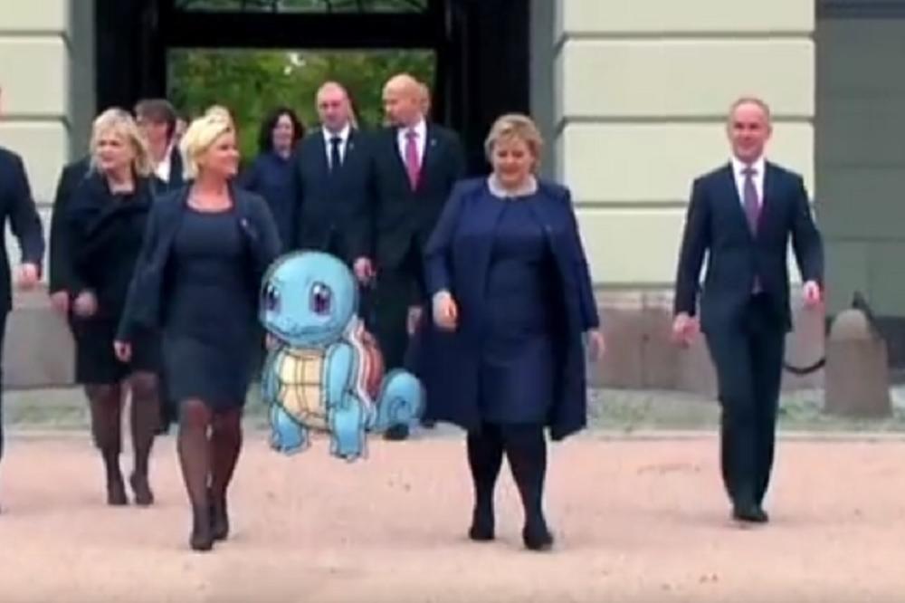 Ko šiša poslanike, premijerka juri pokemone! (VIDEO)