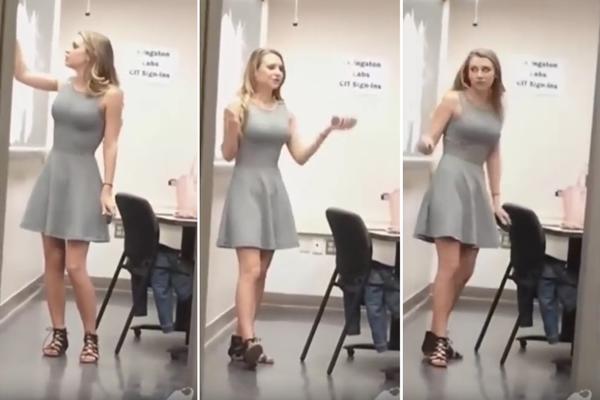 ZALUDELA NET: Zbog seksi nastavnice svi su zavoleli matematiku! (VIDEO)