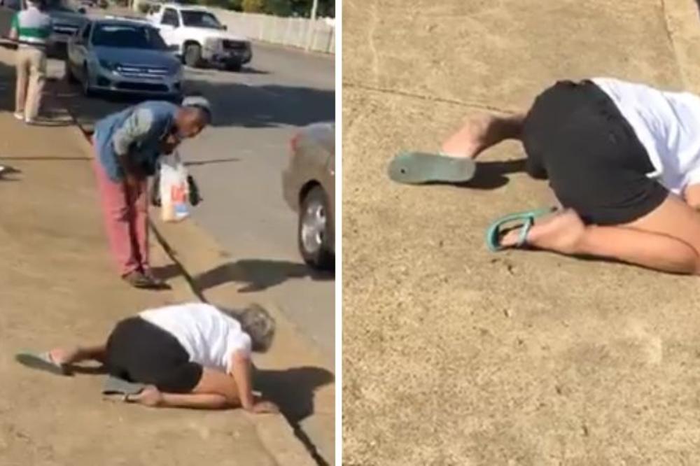 Muž i žena se predozirali heroinom usred bela dana, a reakcije prolaznika su zgranule sve! (VIDEO)