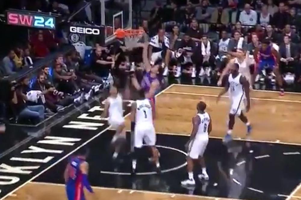 Bobi debitovao za Detroit i odmah zakucao! (VIDEO)