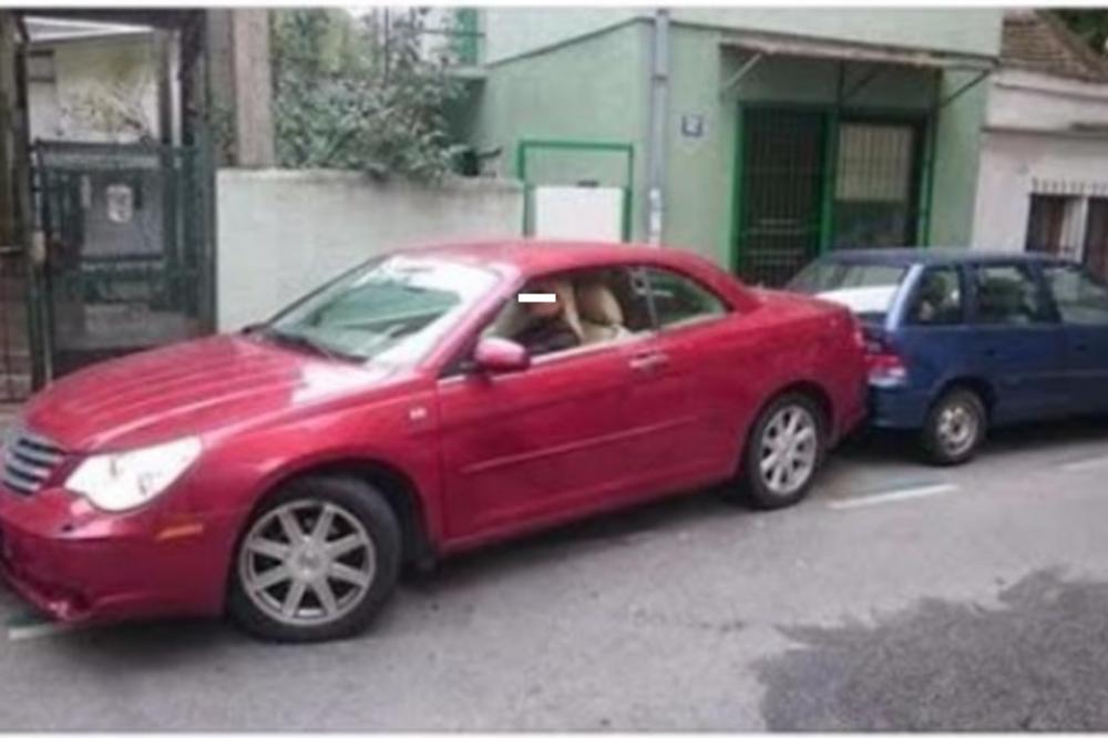 Skandal u centru BG: Sudija uništila tuđe automobile na parkingu, pa zagrmela: Ne možeš mi ništa! (FOTO)