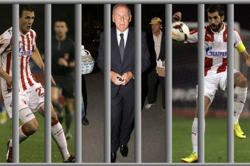 CZ ZA NJIH IMA DVOSTRUKO ZNAČENJE: Neverovatan spisak koliko igrača Zvezde je bilo u zatvoru, a tu je i jedna žena! (FOTO) (VIDEO)