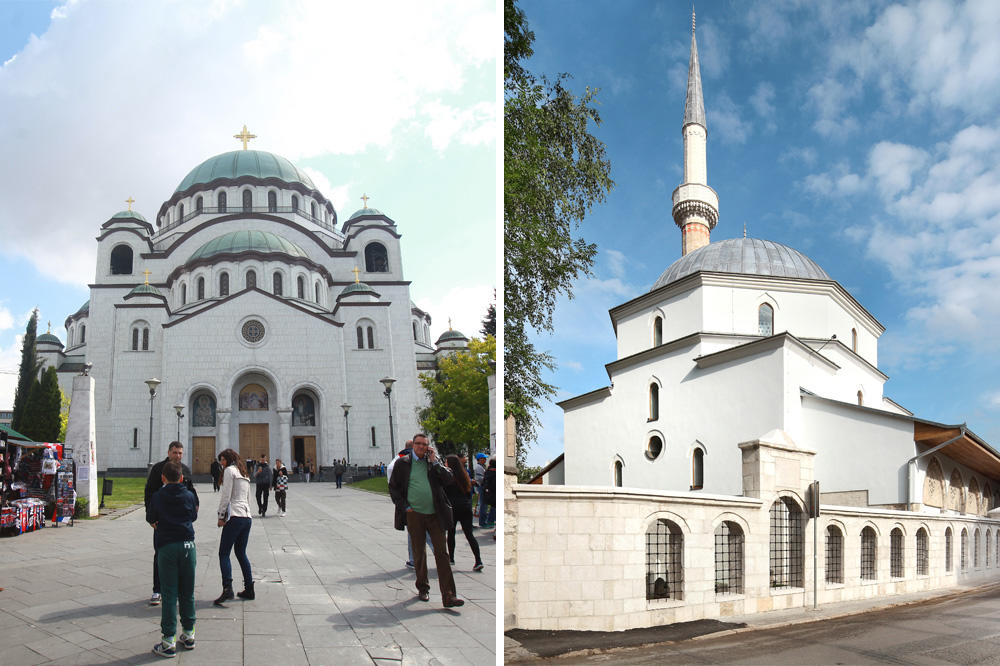 HRAM SVETOG SAVE vs CAREVA DŽAMIJA: Zavirili smo u obe ove bogomolje, koja vam je lepša? (FOTO)