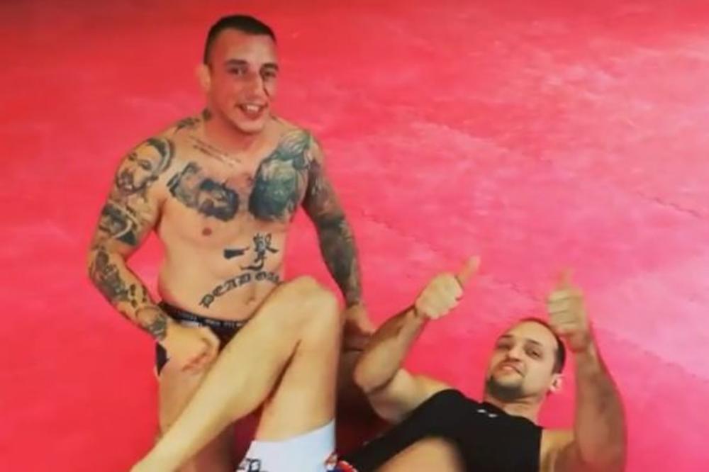 Bivši kapiten Zvezde pobedio jednog od najboljih srpskih MMA boraca! (VIDEO)