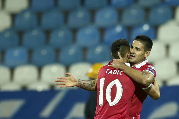 OVAKVU SRBIJU BI SVI ŽELELI DA GLEDAJU: Odbrana škripi, ali su majstorije Mitrovića i Tadića srušile Austriju! (FOTO) (VIDEO)
