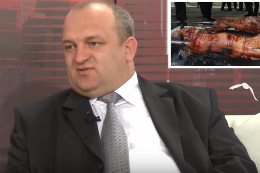 Ovog političara zovu SAMPRAS, ali ne zato što liči na tenisera, već zato što SAM može da pojede celo PRASE! (VIDEO)