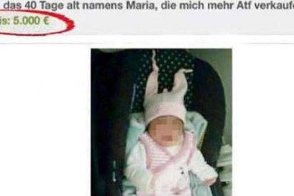 PRODAJU BEBU za 5.000 evra! Sramotan oglas ZAPANJIO svet! (FOTO)