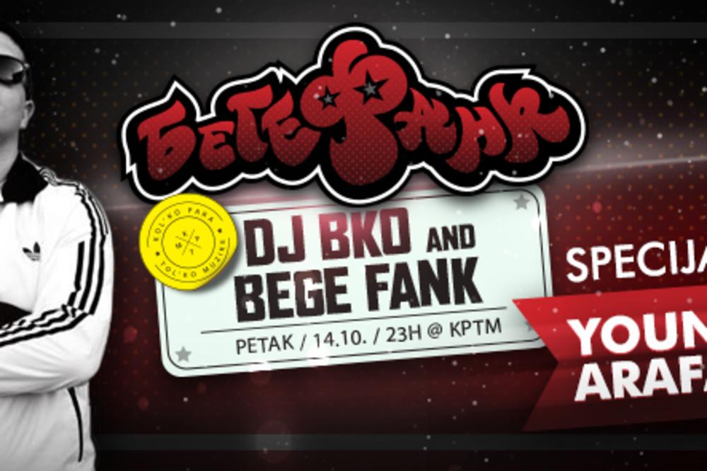 Idemo na Bege Fank: Arafat i Young Palk večeras pale KPTM! (VIDEO)