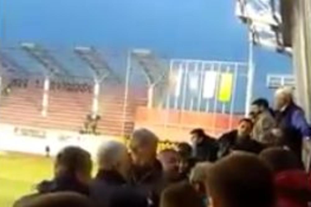 FRKA ISPRED LOŽE: Navijači Partizana psovali i vređali Mihajlova zbog crvenog kartona, ali im domaći nisu ostali dužnui! (VIDEO)