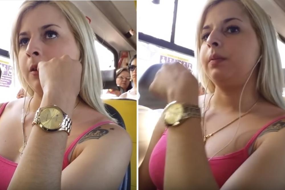 Videla je OGROMNU BUDŽU u pantalonama usred busa i SKROZ ODLEPILA! (VIDEO)