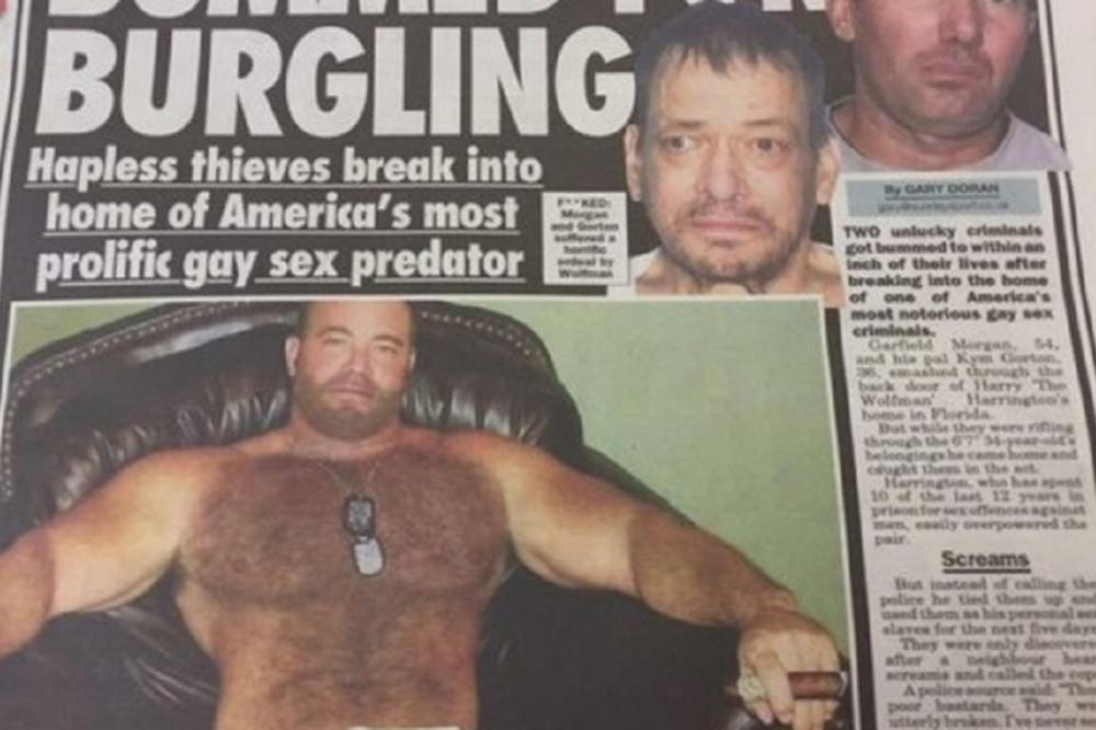 PROVALILI SU U KUĆU GEJA SEKSUALNOG MANIJAKA ZVANOG VUKODLAK: On ih je prebio, vezao i pet dana ih silovao! (FOTO)