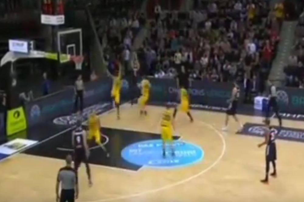 Marinković opet ubada tricu u poslednjoj sekundi: Grobarima pred očima igra novi Sale i Kecman! (VIDEO)
