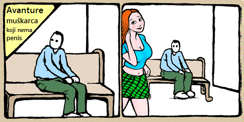 ŽIVOT BEZ PENISA: Najkraća avantura koju ste ikada videli (STRIP)