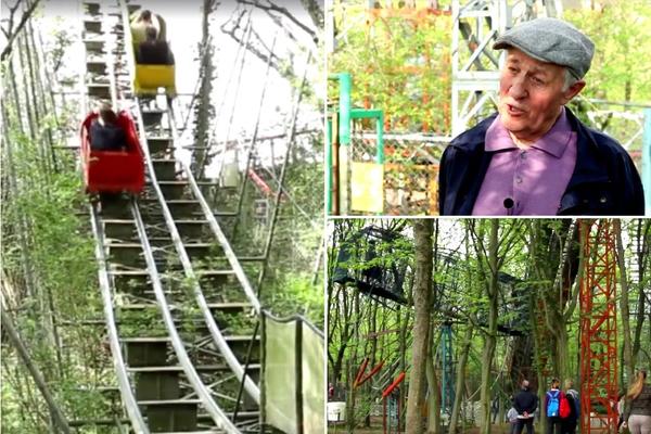 Ovaj deka je SAM napravio ZABAVNI PARK sa 45 sprava! Tek da čujete kako sve to šljaka...(VIDEO)