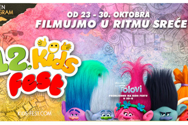 Animirani film "Trolovi" otvaraju KIDS FEST! (VIDEO)