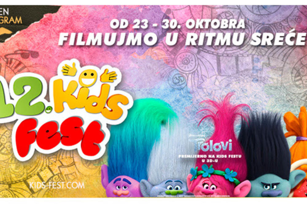 Animirani film "Trolovi" otvaraju KIDS FEST! (VIDEO)