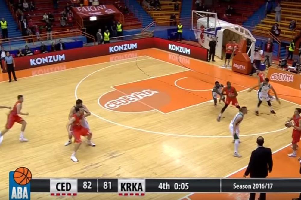 Nestala struja, a onda neviđena glupost igrača Cedevite i poklonjen trjumf Krki! (VIDEO)