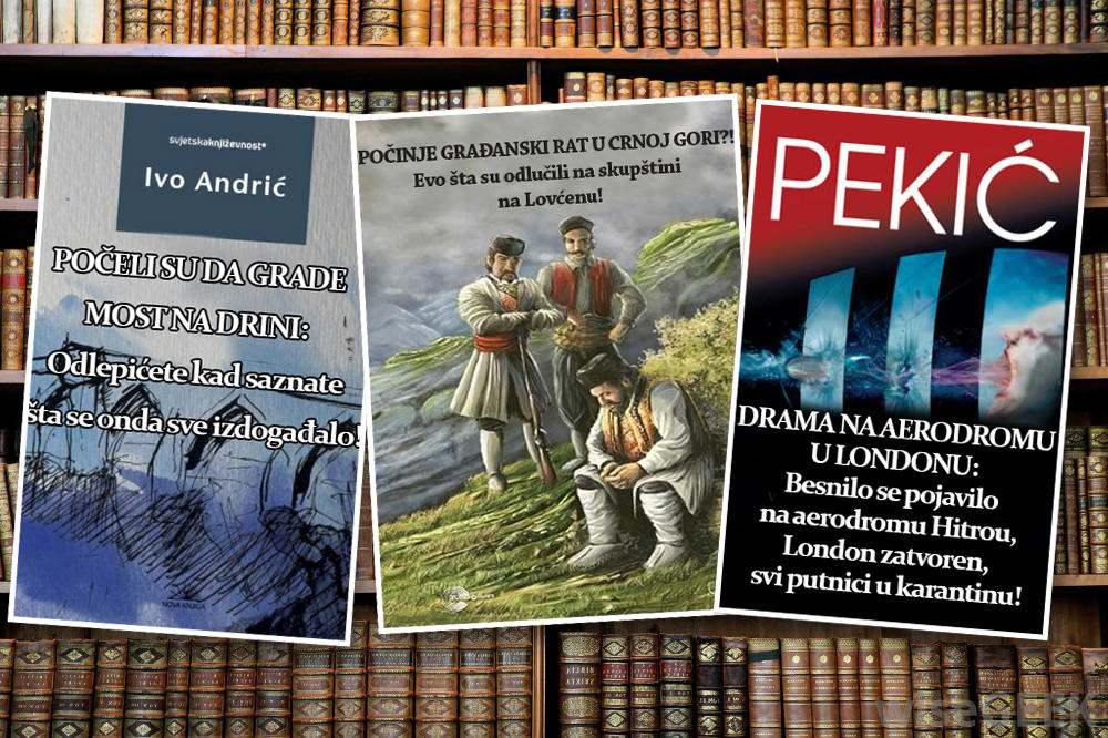 DERVIŠ POBESNEO I SRUŠIO INTERNET NA MOSTU NA DRINI: Ovako bi glasili naslovi najvećih književnih dela da su pisana danas!