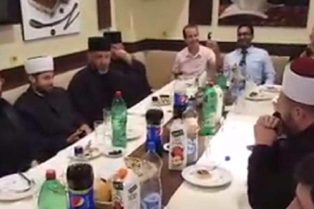 HODŽE I POPOVI PEVALI ZAJEDNO: Snimak iz Novog Sada je dokaz da pesma ne zna za granice! (VIDEO)