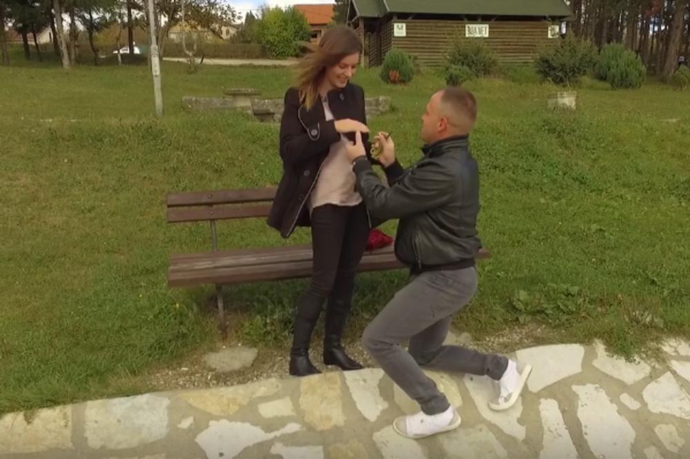 NAJJAČA PROSIDBA U ISTORIJI SRBIJE! Do njih je doleteo dron, a onda je Igor kleknuo... (VIDEO)