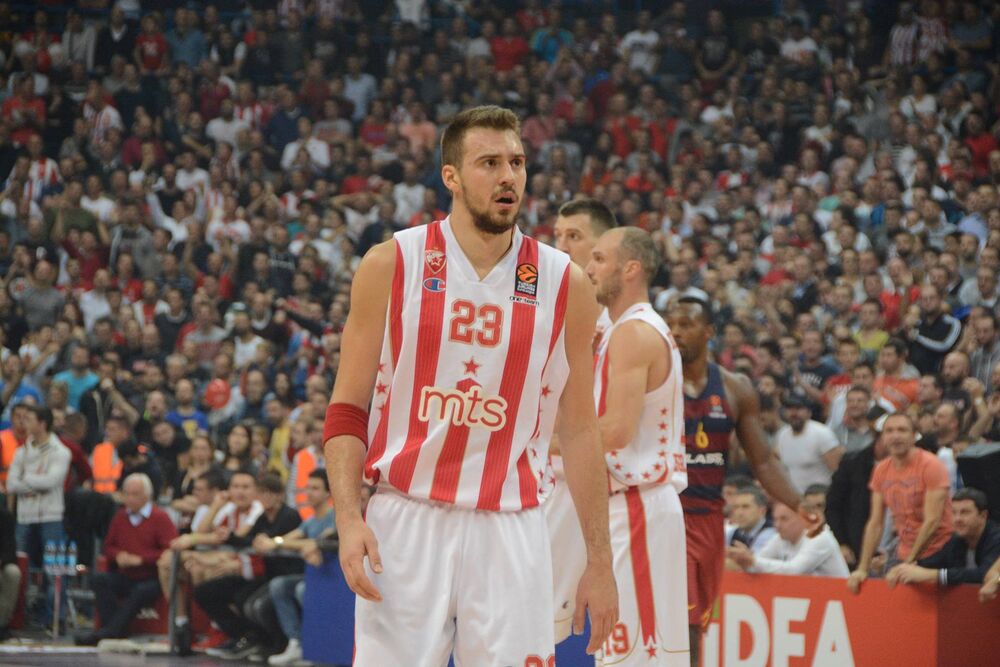 Marko Gudurić dok je igrao za Crvenu zvezdu 