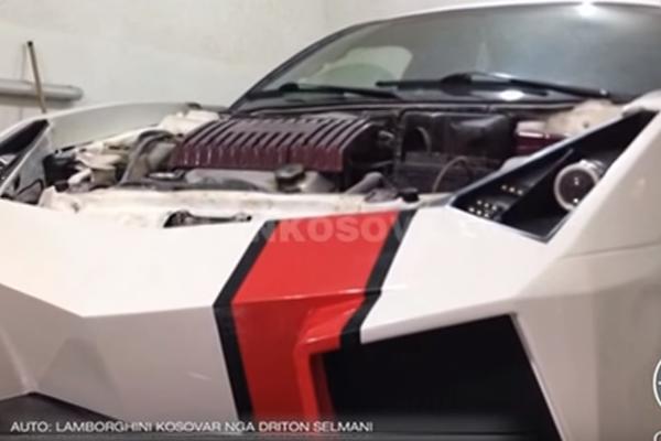 RUČNO NAPRAVIO LAMBORGINI OD MILION EVRA: Momak iz Gnjilana postideo sve svetske inženjere!  (VIDEO)