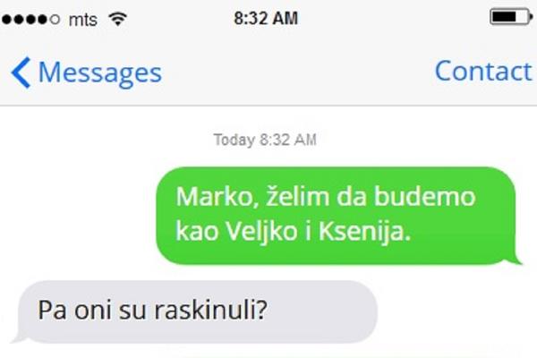 Da li je ovo najoriginalniji raskid preko SMS ikada?